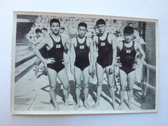 OLYMPIA 1936 - Band 1 - Bild Nr 158 Gruppe 56 - Equipe Japonaise 4X200m - Sport