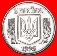 § FIRST YEAR: Ukraine (ex. The USSR, Russia) ★ 1 KOPECK 1992 MINT LUSTER! LOW START ★ NO RESERVE! - Ucraina