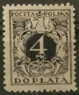 POLONIA. DO PLATA. NUEVO - MNH ** - Impuestos