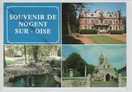 Cpm 01936 Souvenir De Nogent Sur Oise 3 Vues Situées Sur Carte - Nogent Sur Oise