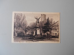 GARD ROQUEMAURE MONUMENT AUX MORTS 1914-1918 - Roquemaure