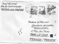 Lettre  De Tchecoslovaquie Pour La France (pa.  En 1994 ) - Airmail