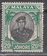 MALAYA -JOHORE   SCOTT NO. 141    USED     YEAR   1949 - Johore