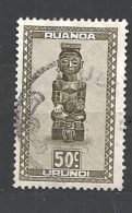 RUANDA URUNDI   1948 Indigenous Art      O USED - Usados