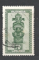 RUANDA URUNDI   1948 Indigenous Art      O USED - Gebruikt