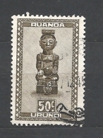 RUANDA URUNDI   1948 Indigenous Art      O USED - Oblitérés