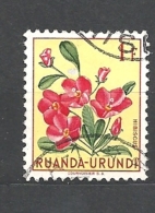 RUANDA URUNDI  1953 Indigenous Flora USED - Used Stamps