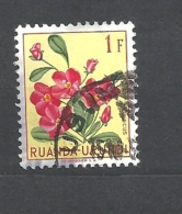 RUANDA URUNDI  1953 Indigenous Flora USED - Usados