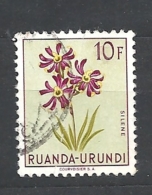 RUANDA URUNDI  1953 Indigenous Flora USED 146 Silene - Used Stamps