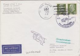 DDR 1989 Alaska / St. Paul Island  Cover (32433) - Other & Unclassified