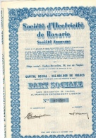 Société D'électricité De Rosario - Electricity & Gas