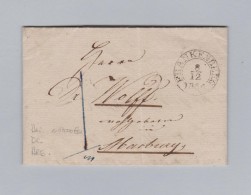 Heimat DE HE FRANKENBERG 1854-12-08 Brief Nach Marburg - Other & Unclassified