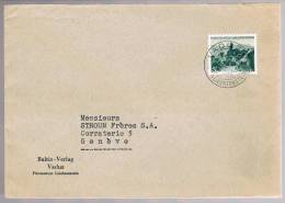 Liechtenstein, 1948, For Geneve - Storia Postale