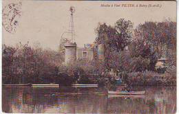 95. BUTRY . MOULIN A VENT PILTER . EOLIENNE . PUBLICITE MAISON PILTER - Butry