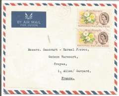 GB LETTRE DE GLASGOW POUR LA FRANCE 1963 - Marcophilie