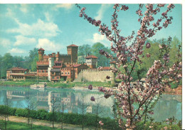 Torino (Piemonte) Castello Medioevale E Fiume Po, Medieval Castle And Po River - Fiume Po