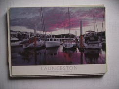 Australië Australia Tasmania Launceston Harbour With Boats - Lauceston