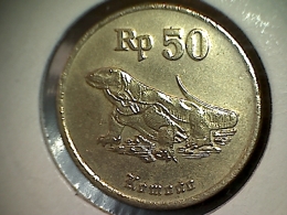 Indonesie 50  Rupiah 1993 - Indonésie