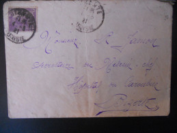 Tunisie , Lettre De Bizerte 1921 , En L Etat - Storia Postale