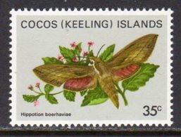 Cocos (Keeling) Islands 1982 Butterflies Definitives 35c Value, MNH (AU) - Cocos (Keeling) Islands