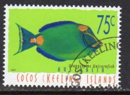 Cocos (Keeling) Islands 1995 Marine Life Definitive 75c Value, Used (AU) - Cocos (Keeling) Islands