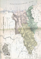 CARTE GEOGRAPHIQUE 1880 FRANCE DEPARTEMENT DES PYRENEES ORIENTALES PLAN DE PERPIGNAN PAR MALTE BRUN - Cartes Géographiques