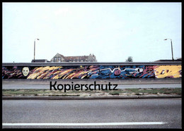 ÄLTERE POSTKARTE BERLIN SLAWA SCHLJACHOW WJATSCHES DIE MASKEN BERLINER MAUER THE WALL LE MUR ART Mask Cpa AK Postcard - Berlin Wall