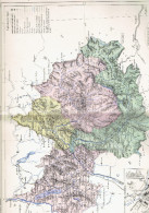 CARTE GEOGRAPHIQUE 1880 FRANCE DEPARTEMENT DE LA SAVOIE PLAN DE CHAMBERY PAR MALTE BRUN - Cartes Géographiques