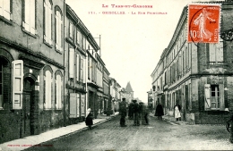 111 Grisolles - Le Tarn-et-Garonne - La  Rue Principale (1909) - Grisolles