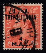 Franc. Di Gran Bretagna Del 1937/42 - 4 M. Su 2 P. Bruno Soprastampato B.M.A. TRIPOLITANIA - 1948 - Tripolitaine