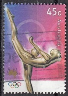 1862h Australia 2000 Sport Olimpici : Rhythmic Gymnastics Ginnastica Ritmica Viaggiato Used Perf. 14 E 3/4 X 14 - Gymnastics