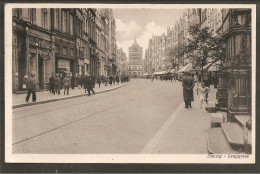 Danzig/Gdansk. Langgasse. Hitler Frankatur Nach Dirschau/Tczew. Bleistift Kontrolle Datum 22-2-43 - Danzig