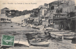 13-MARSEILLE- LA CORNICHE (L'ANSE DU PROPHETE ) - Endoume, Roucas, Corniche, Plages