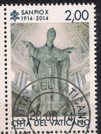 2014.05.20  Vatikan  Mi. 1816 Used  100. Todestag Von Papst Pius X - Used Stamps