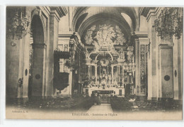 13 - Eyguières Intérieur De L'église - Eyguieres