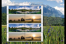 Liechtenstein - Postfris / MNH - Sheet Natuurparken 2016 NEW!! - Unused Stamps