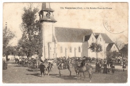 VOUZERON (18) - CHASSE À COURRE - Un Rendez-vous De Chasse - Coll. E. L. - Vouzeron