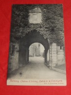 ANTOING  -  Château D'Antoing - Entrée De La Conciergerie  - 1908  -  (2 Scans) - Antoing