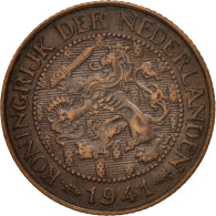 Monnaie, Pays-Bas, Wilhelmina I, Cent, 1941, TTB+, Bronze, KM:152 - 1 Cent