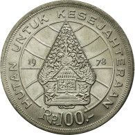 Monnaie, Indonésie, 100 Rupiah, 1978, TTB+, Copper-nickel, KM:42 - Indonesia