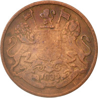 Monnaie, INDIA-BRITISH, 1/4 Anna, 1835, B, Cuivre, KM:446.2 - Inde