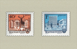 Hungary 1972. Cities And Lands Set MNH (**) Michel: 2825-2826 / 0.40 EUR - Nuovi