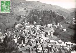 15-CONDAT-EN-FENIERS- VUE DU CIEL , LE CENTRE DU BOURG - Condat