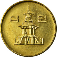 Monnaie, KOREA-SOUTH, 10 Won, 1990, TTB+, Laiton, KM:33.1 - Korea, South