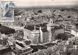 16-ANGOULEME- VUE DU CIEL, L'HÔTEL DE VILLE - Angouleme