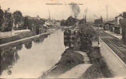 54 VARANDEVILLE  La Gare Et Le Canal - Otros Municipios
