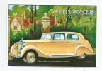 Cp , Collection LES ANCÊTRES DE L'AUTOMOBILE , Vierge  , ROLLS-ROYCE - Voitures De Tourisme