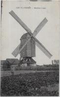 CPA Moulin à Vent écrite Les Flandres - Windmills