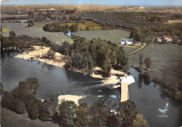 18-CHATEAUNEUF-SUR-CHER- VUE DU CIEL, LE BARRAGE SUR LE CHER - Chateauneuf Sur Cher