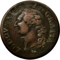 Monnaie, France, Louis XVI, Sol Ou Sou, Sol, 1791, Paris, TB+, Cuivre, KM:578.1 - 1774-1791 Luigi XVI